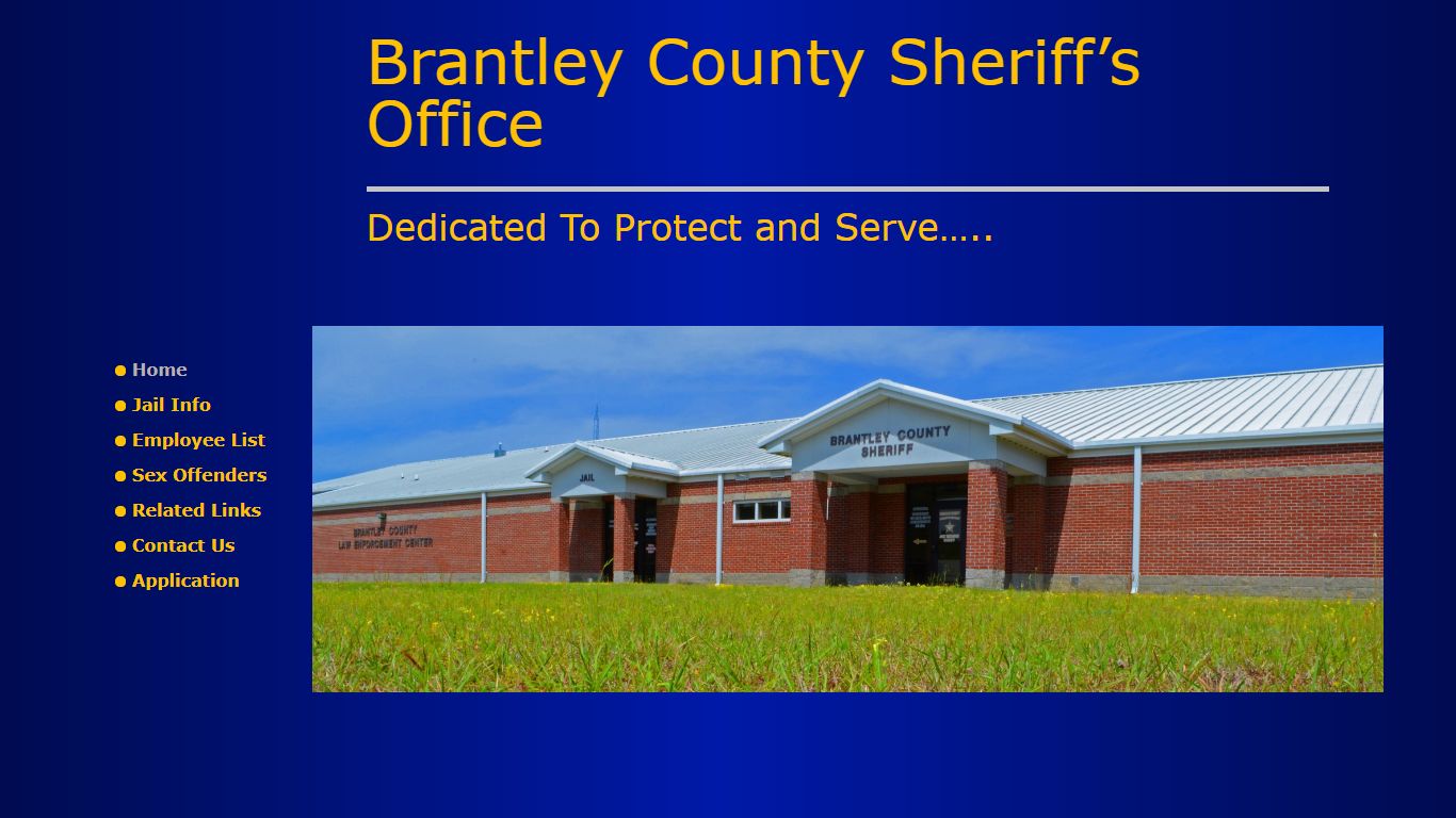 Brantley County Sheriff's Office | Protecting and Serving ...